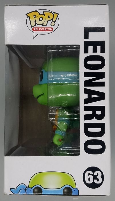 #63 Leonardo - Teenage Mutant Ninja Turtles - Box Damaged Funko POP