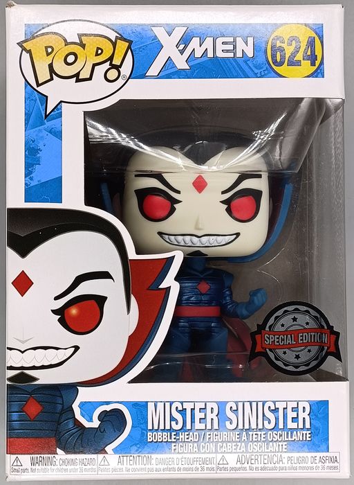 #624 Mister Sinister - Metallic - Marvel X-Men - Box Damaged Funko POP