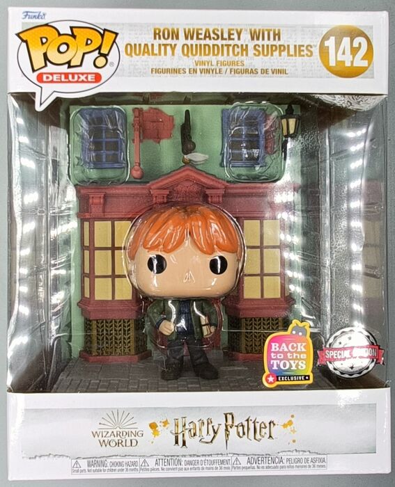142 Ron Weasley Quidditch Supplies Deluxe - Harry Potter Funko POP