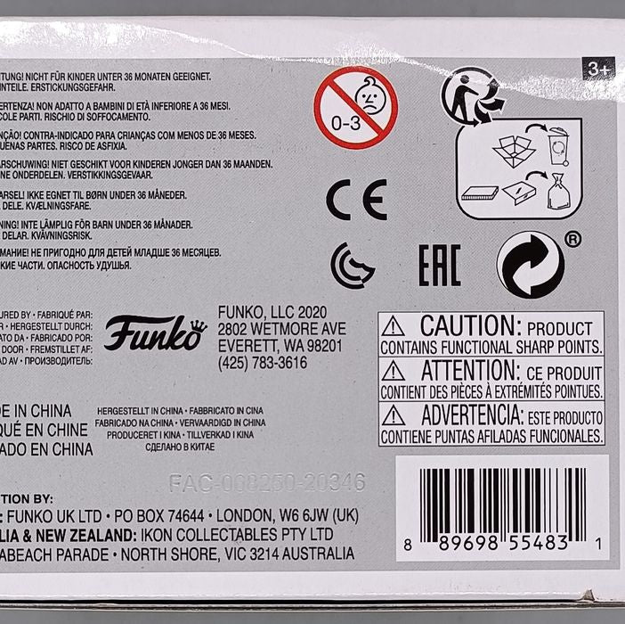 #34 Luke Skywalker (Hoth w/ Pin) Star Wars - Box Damaged Funko POP