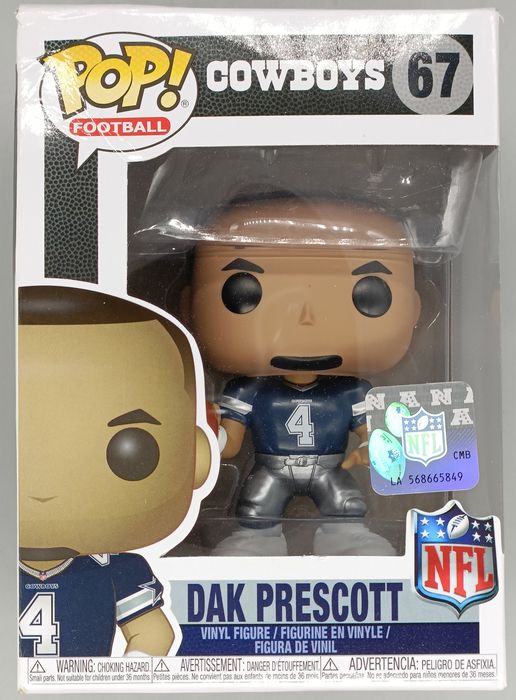 #67 Dak Prescott - NFL Cowboys - Box Damaged Funko POP