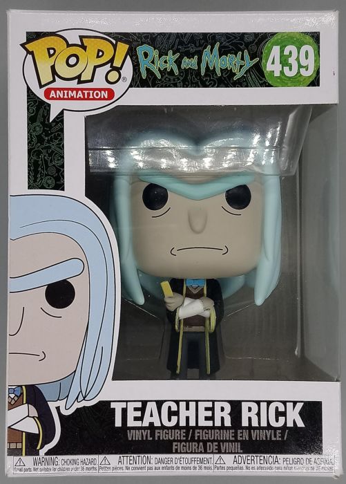 #439 Teacher Rick - Rick and Morty - Box Damaged Funko POP