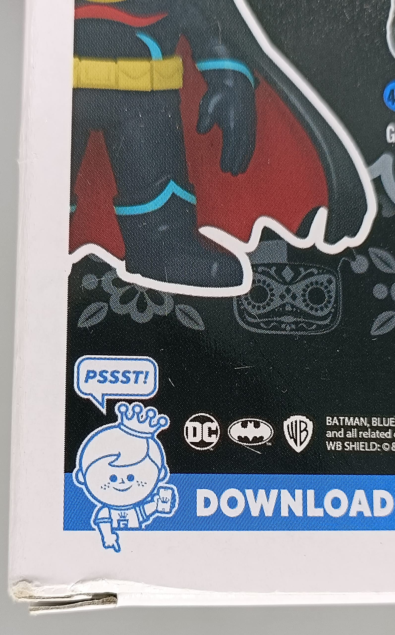 409 Batman - DC - Dia De Los Day of the Dead - Funko POP - Box Damaged