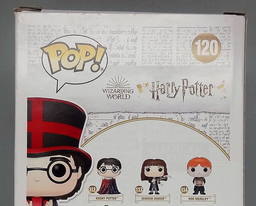 120 Harry Potter (Quidditch World Cup) Harry Potter Box Damaged Funko POP