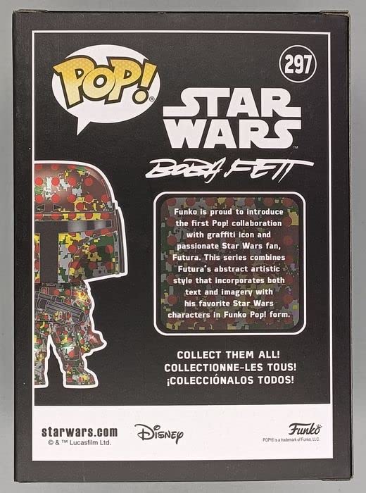 297 Boba Fett (Futura) - Star Wars - Funko POP - Box Damaged