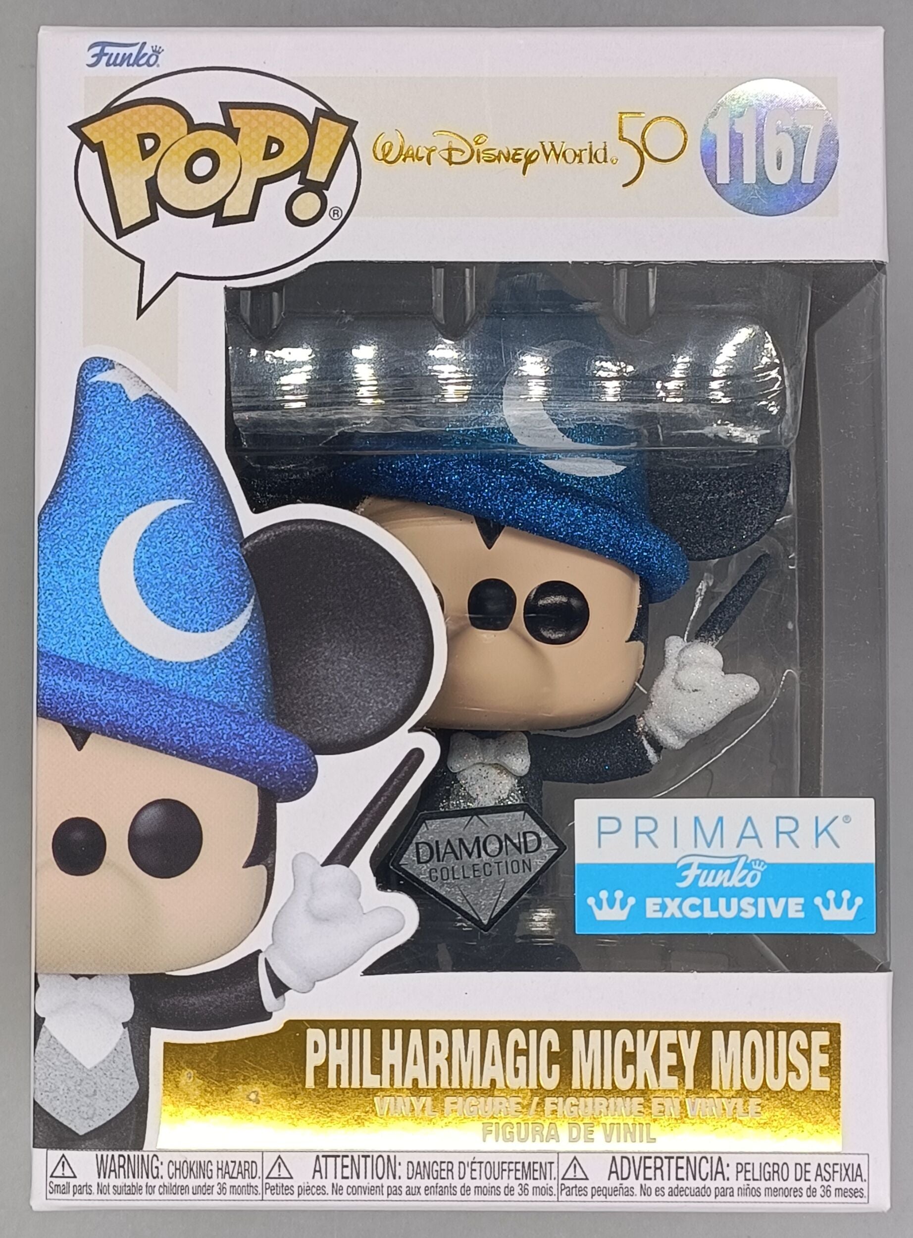 1167 PhilharMagic Mickey Mouse Diamond - Disney Funko POP