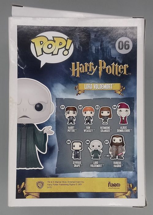 06 Lord Voldemort - Harry Potter - Damaged Box Funko POP