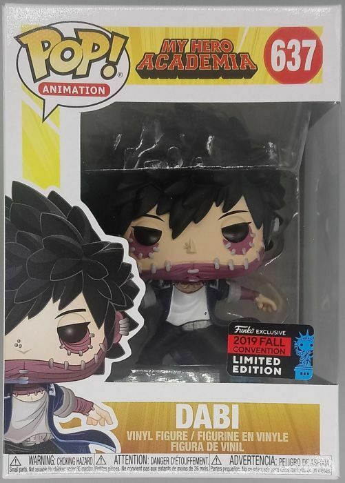 637 Dabi - Pop Animation - My Hero Academia 2019 NYCC Exc Funko POP