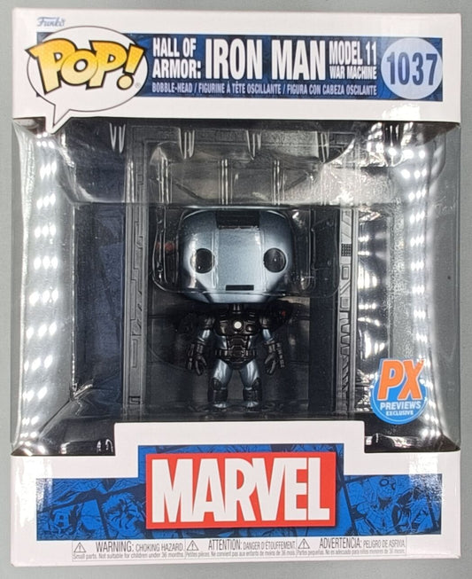 1037 Hall of Armor Iron Man Model 11 War Machine Deluxe - Marvel - Box Damaged Funko POP