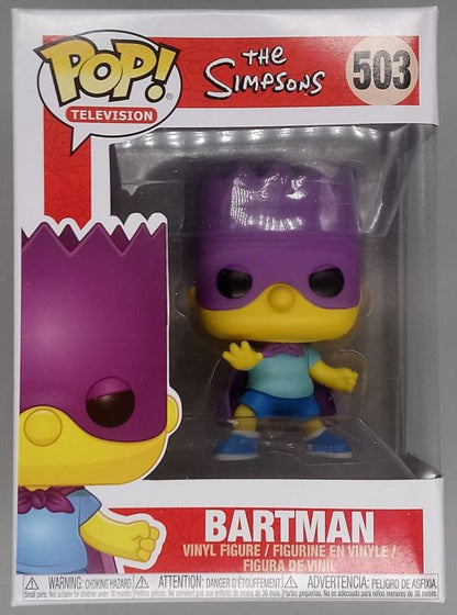 503 Bartman - The Simpsons - Box Damaged Funko POP