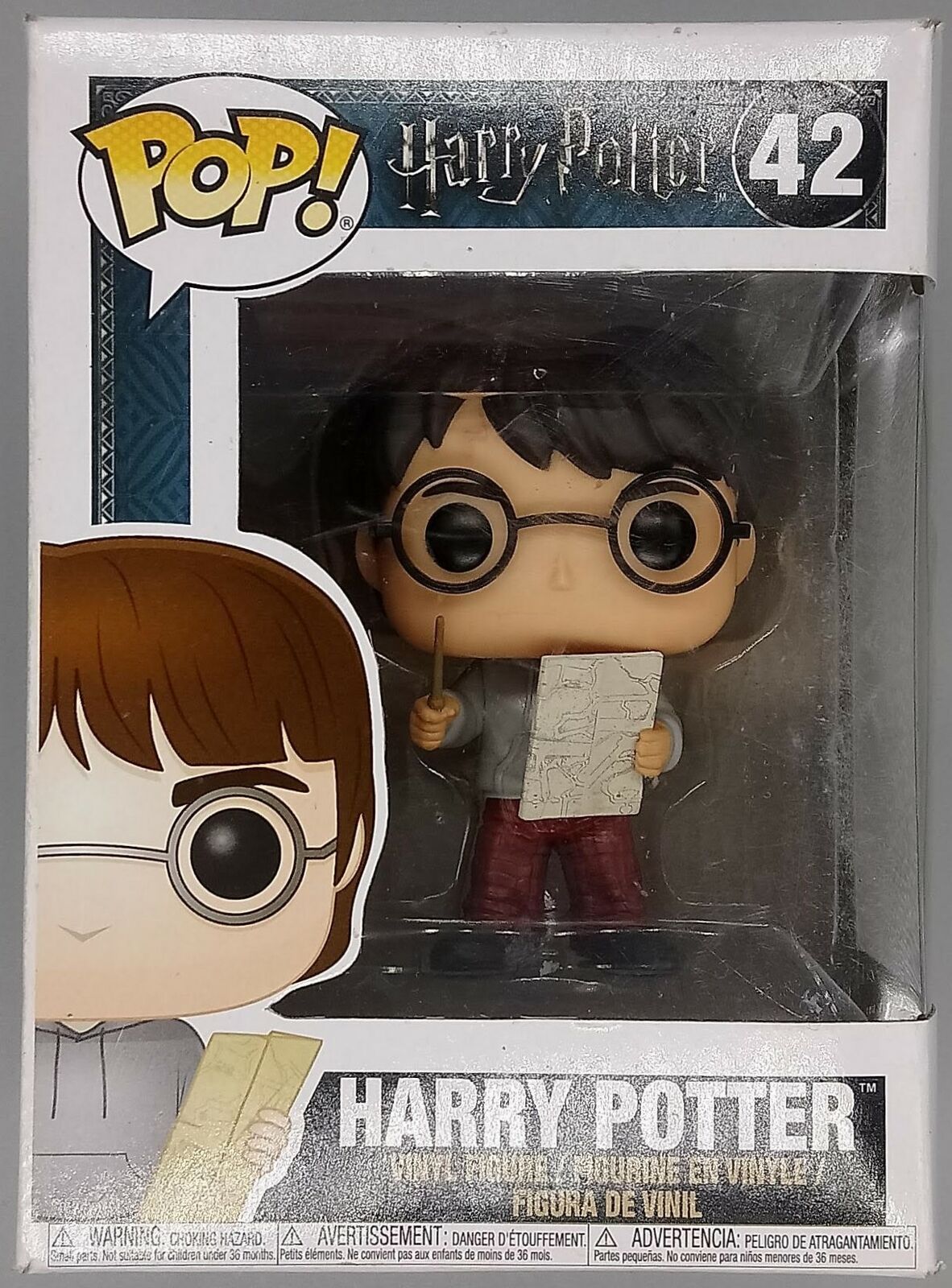 42 Harry Potter (w/ Marauder's Map) Harry Potter Funko POP - Box Damaged