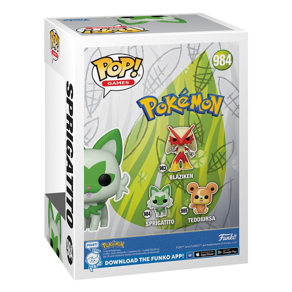 984 Sprigatito - Pokemon New Funko POP