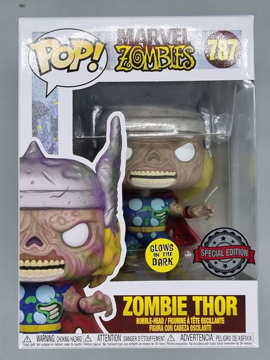 #787 Zombie Thor - Glow - Marvel Funko POP
