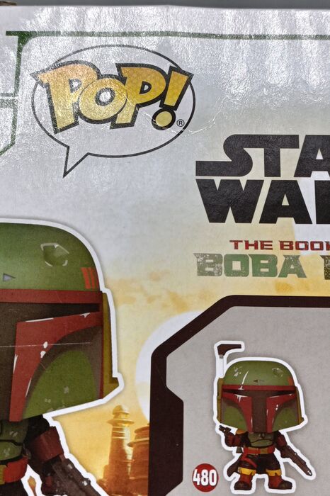 #480 Boba Fett - Star Wars Book of Boba Fett - Box Damaged Funko POP