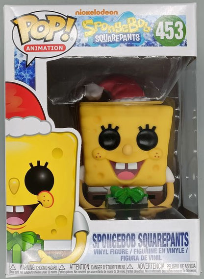 453 SpongeBob SquarePants (Holiday)  SpongeBob Squarepants Funko POP - Box Damaged