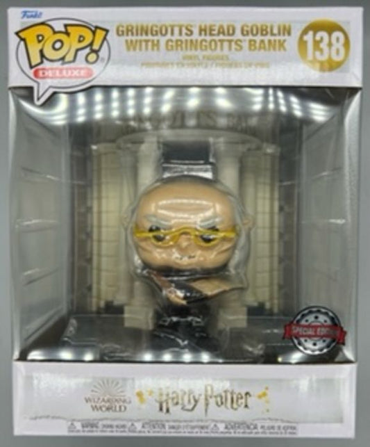 138 Gringotts Head Goblin (Gringotts) Deluxe - Harry Potter Funko POP