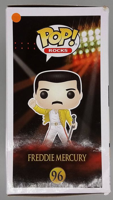 #96 Freddie Mercury (Wembley 1986) Rocks - Queen Box Damaged Funko POP