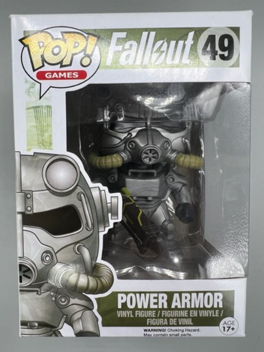 49 Power Armor (Brotherhood of Steel) - Fallout Funko POP - Box Damaged