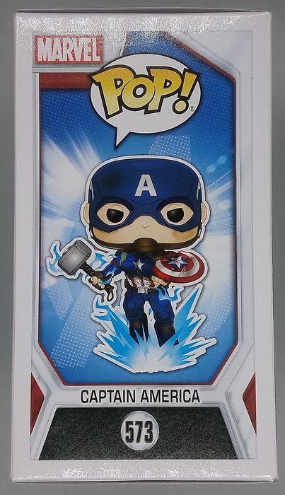 #573 Captain America Mj�lnir & Broken Shield Marvel Avengers Funko POP