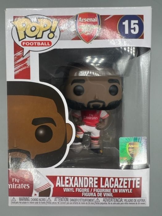 #15 Alexandre Lacazette - Arsenal FC - Box Damaged Funko POP