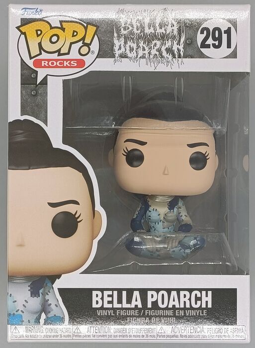 #291 Bella Poarch (Patchwork) Rocks - TikTok Funko POP