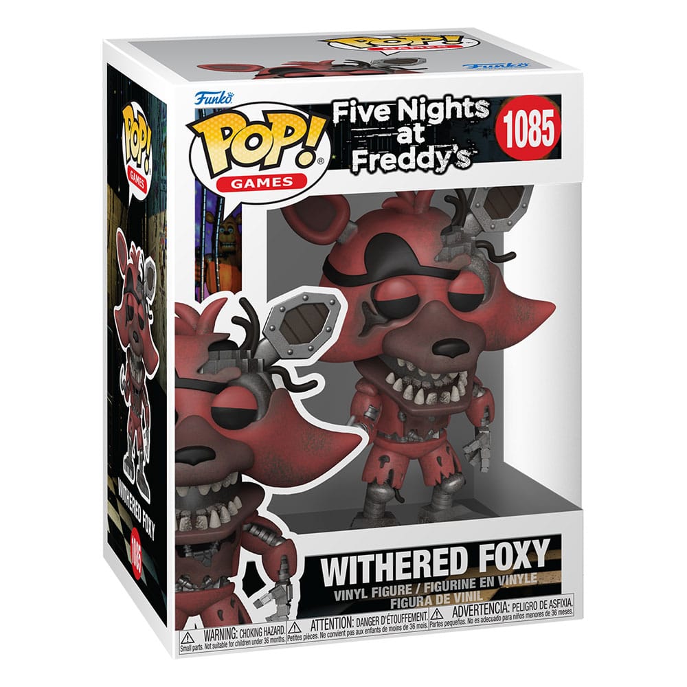 1085 Withered Foxy - Five Nights at Freddy's Funko POP - PRESALE