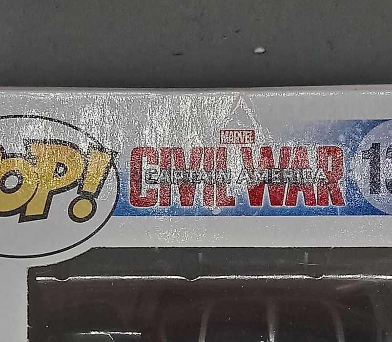 #130 Black Panther - Marvel Captain America Civil Box Damaged Funko POP