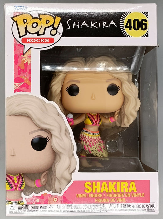 406 Shakira (Waka, Waka) - Shakira - Rocks Funko POP - Brand New