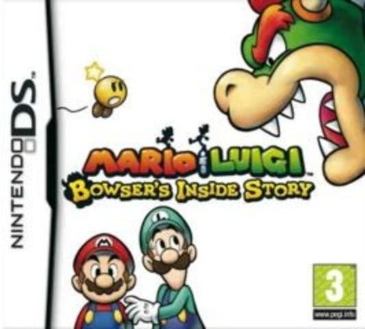 Mario & Luigi: Bowser's Inside Story for the Nintendo DS/3DS - [No Manual]