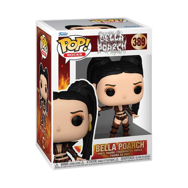 #389 Bella Poarch (Inferno) - Rocks Funko POP - Brand New