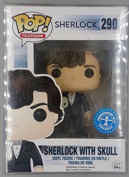 290 Sherlock with Skull - Sherlock - Box Damaged Funko POP