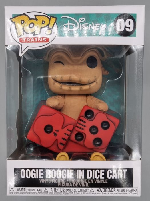 #09 Oogie Boogie in Dice Cart - Trains Disney The Night Before Christmas Funko POP