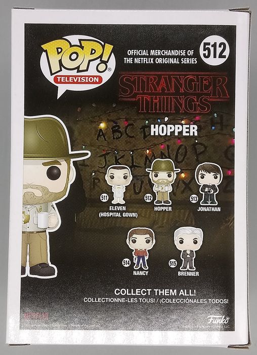 #512 Hopper - Stranger Things Funko POP