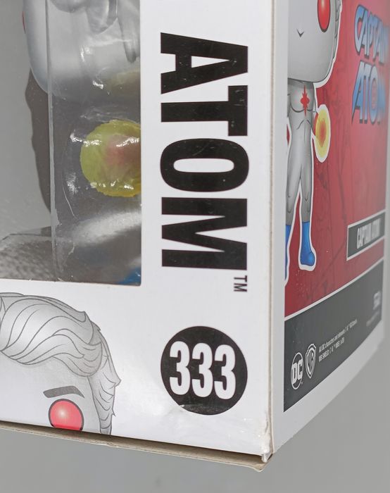 #333 Captain Atom - DC Super Heroes - 2020 Con - Box Damaged Funko POP