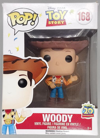 #168 Woody - Disney Toy Story - Box Damaged Funko POP