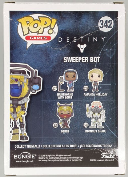 #342 Sweeper Bot - Destiny - 2018 Con - Box Damaged Funko POP