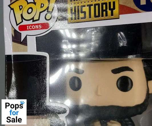 10 Abraham Lincoln - American History - Funko POP - Box Damaged