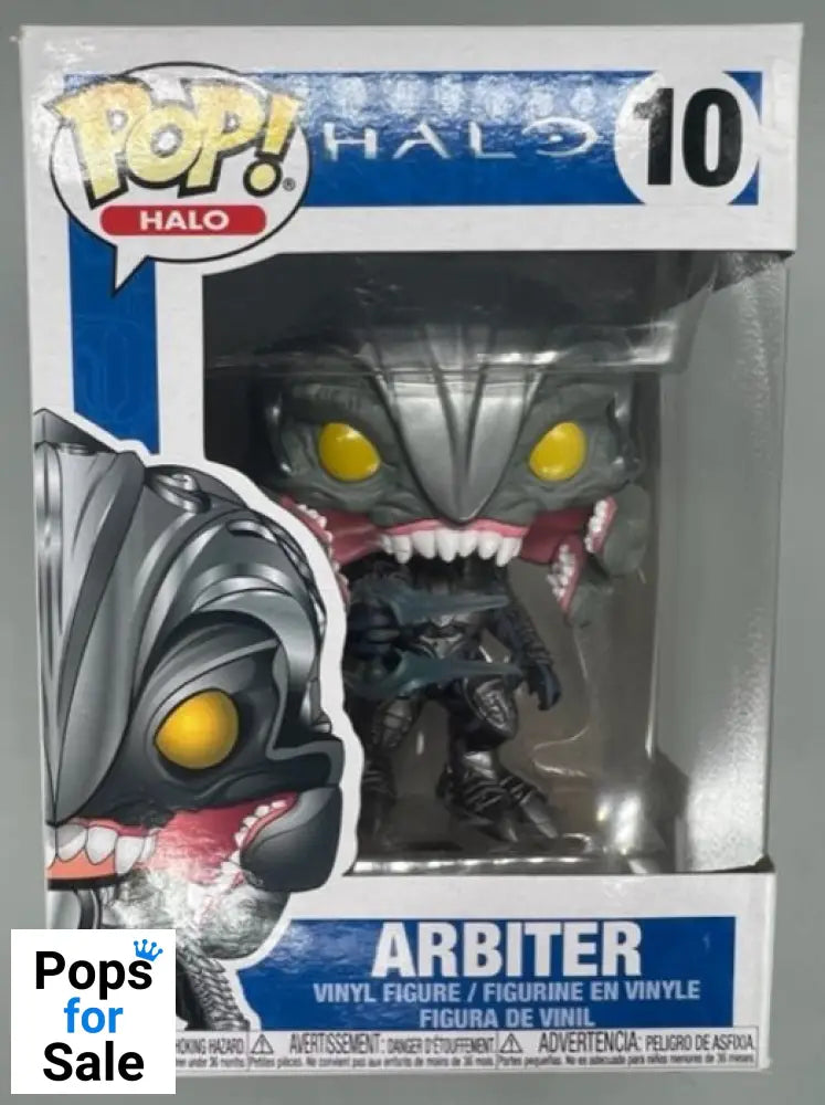 #10 Arbiter - Halo - Box Damaged Funko POP