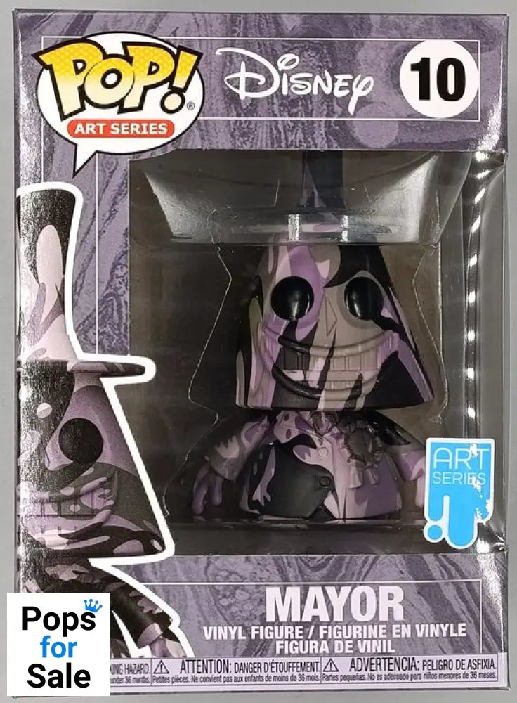 #10 Mayor - Art Series - Disney The Nightmare Before Christm Funko POP - PopsforSale.co.uk