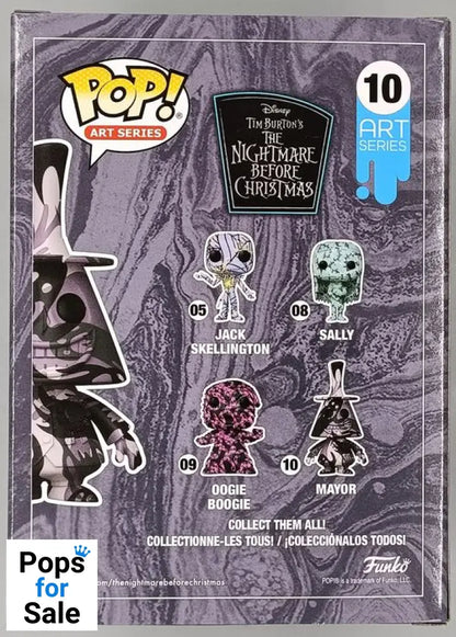 #10 Mayor - Art Series - Disney The Nightmare Before Christm Funko POP - PopsforSale.co.uk