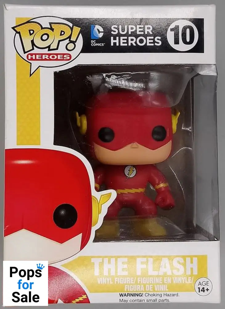 #10 The Flash (DC Super Heroes) - Box Damaged Funko POP