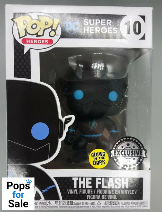 #10 The Flash (Silhouette) - Glow - DC Super Heroes Funko POP - PopsforSale.co.uk