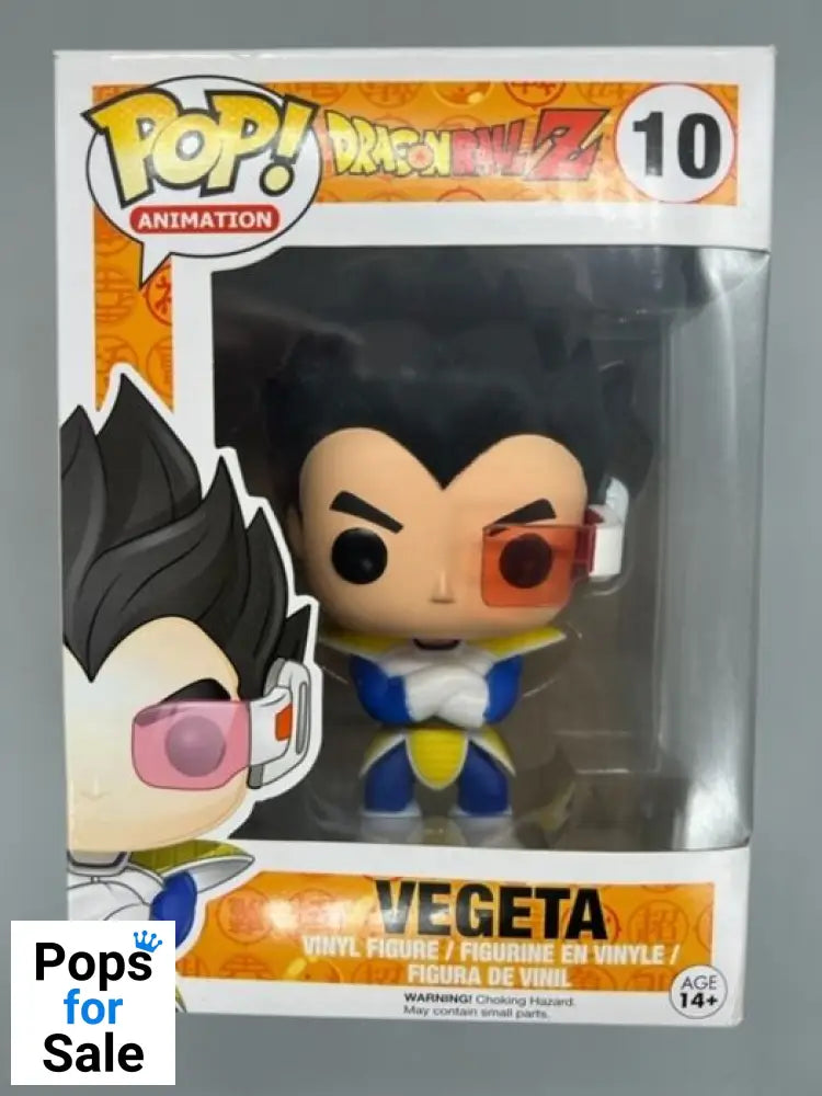 #10 Vegeta - Dragon Ball Z - Box Damaged Funko POP - PopsforSale.co.uk