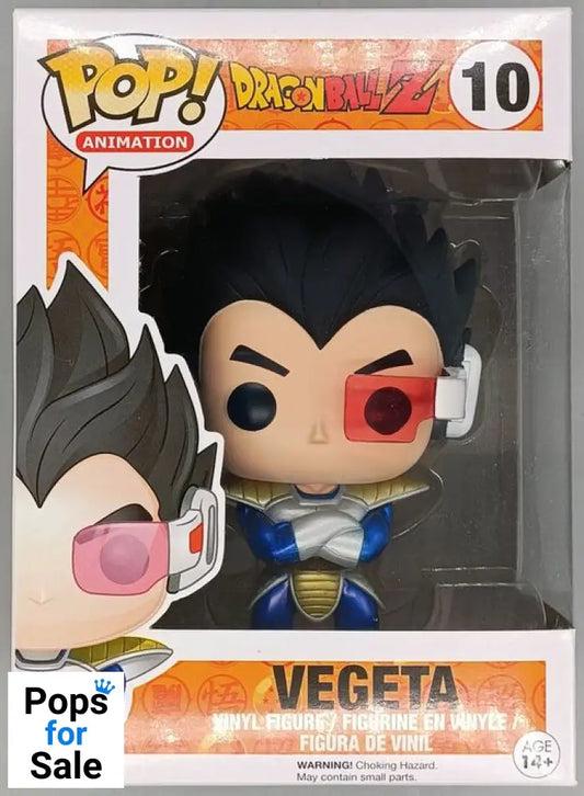 #10 Vegeta - Metallic - Dragon Ball Z Funko POP