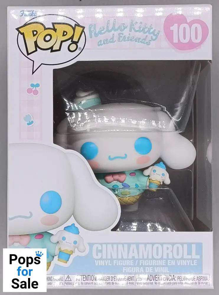 100 Cinnamoroll - Hello Kitty Funko POP - Brand New