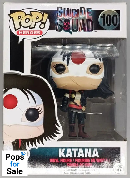 #100 Katana - DC - Suicide Squad - Box Damaged Funko POP - PopsforSale.co.uk