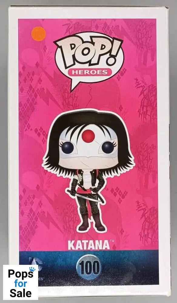 #100 Katana - DC - Suicide Squad - Box Damaged Funko POP - PopsforSale.co.uk