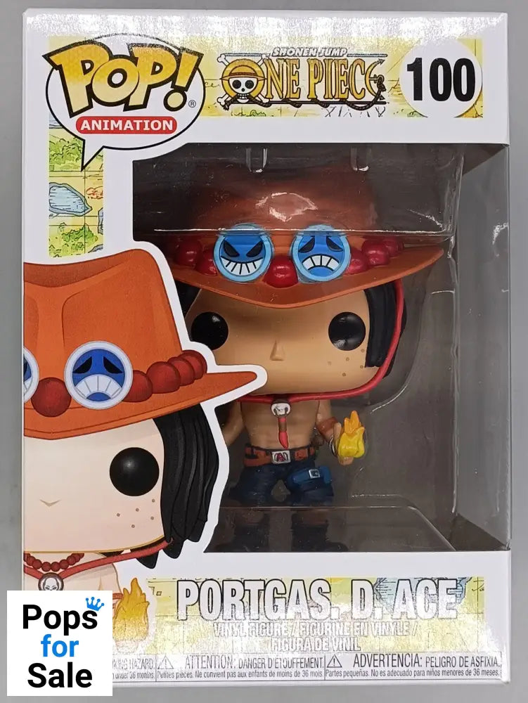 100 Portgas D. Ace - One Piece Funko POP