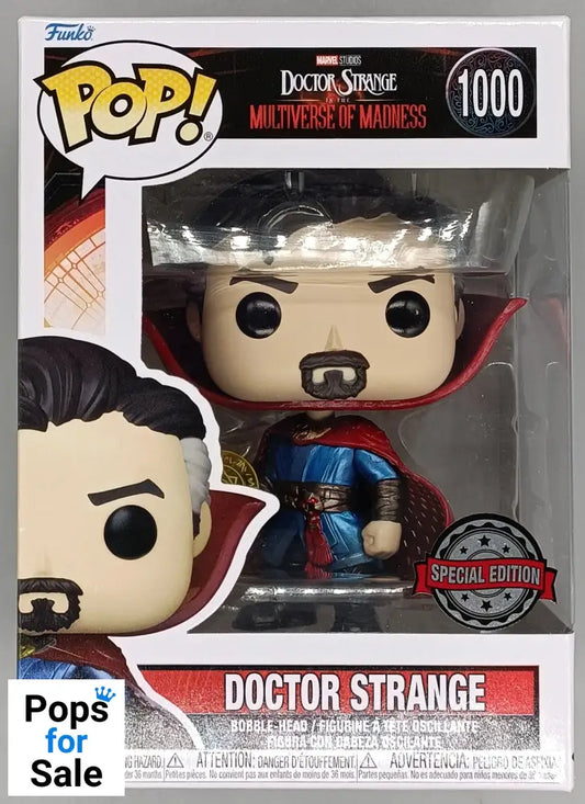 #1000 Doctor Strange Metallic Marvel Doctor Strange 2 Funko POP