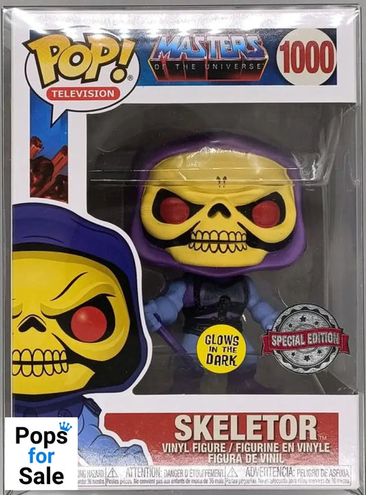 1000 Skeletor - Glow - Masters of the Universe Funko POP